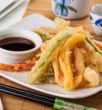 Fritura en tempura