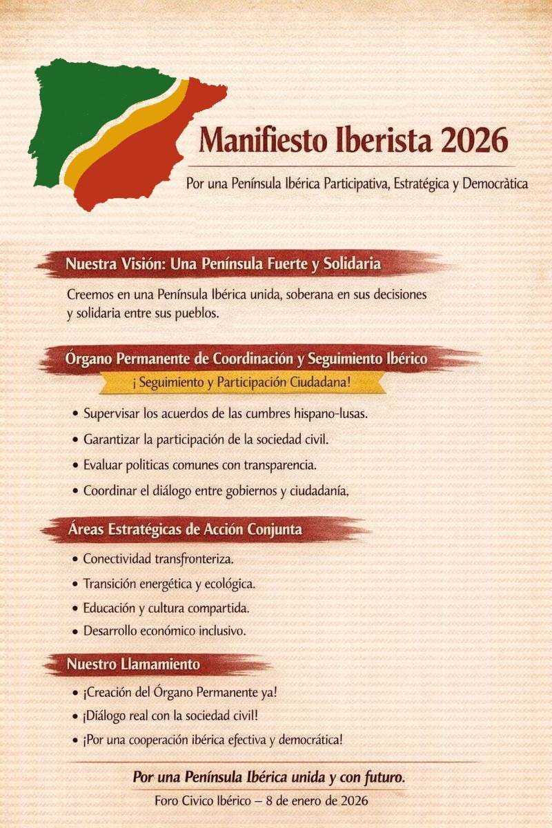 Manifiesto 2026
