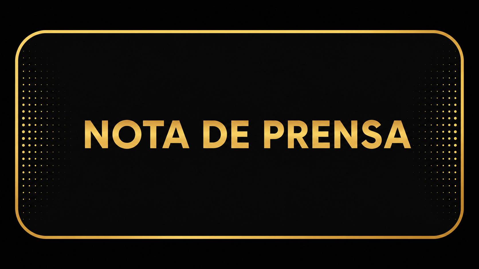NOTA DE PRENSA